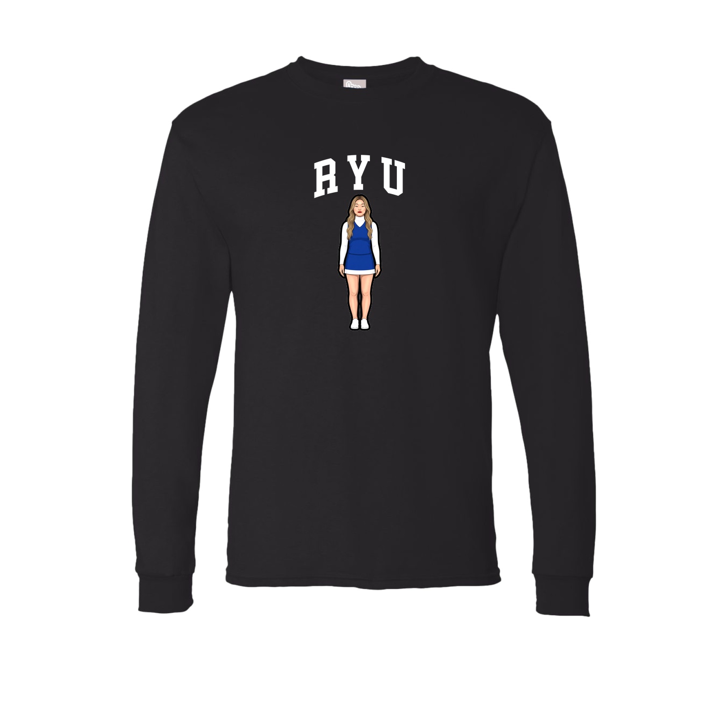 Long Sleeve Tee — Shirsey in Black