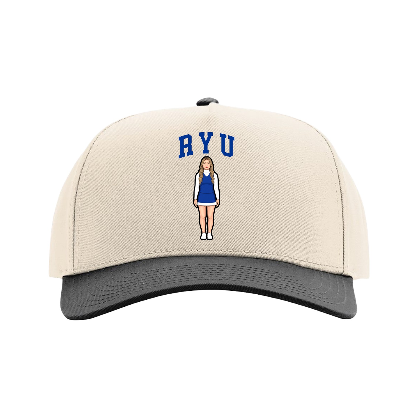 Full Fabric Five-Panel Champ Cap