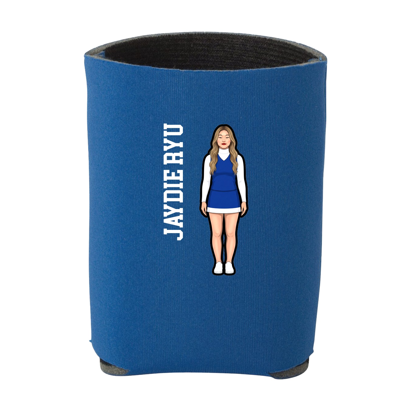 Can Holder — Name Vertical in Royal