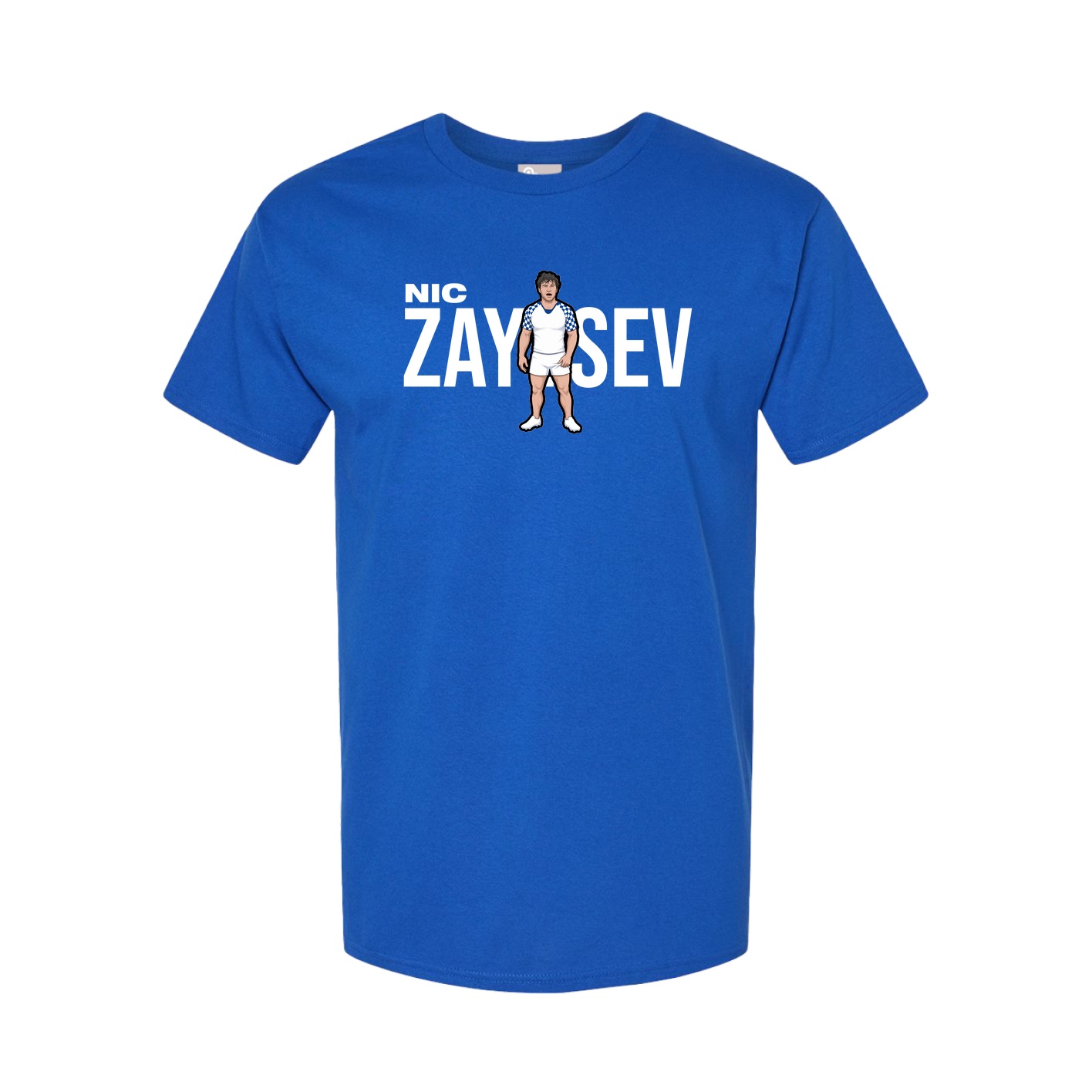 Youth Tee — Player Name in Royal