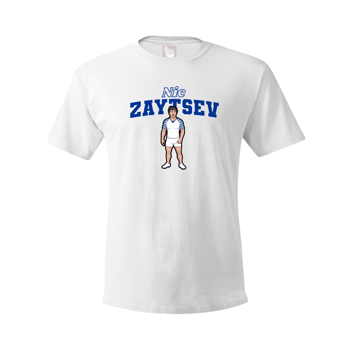 Tee — Name Arch in White