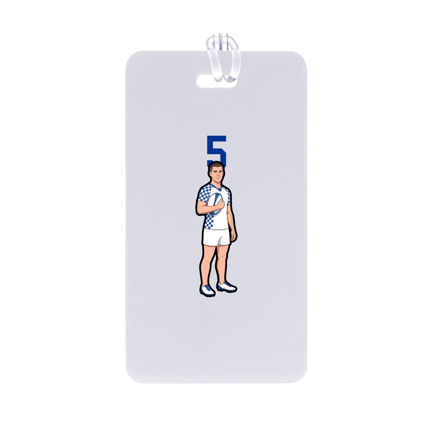 Bag Tag — Number Top in Classic