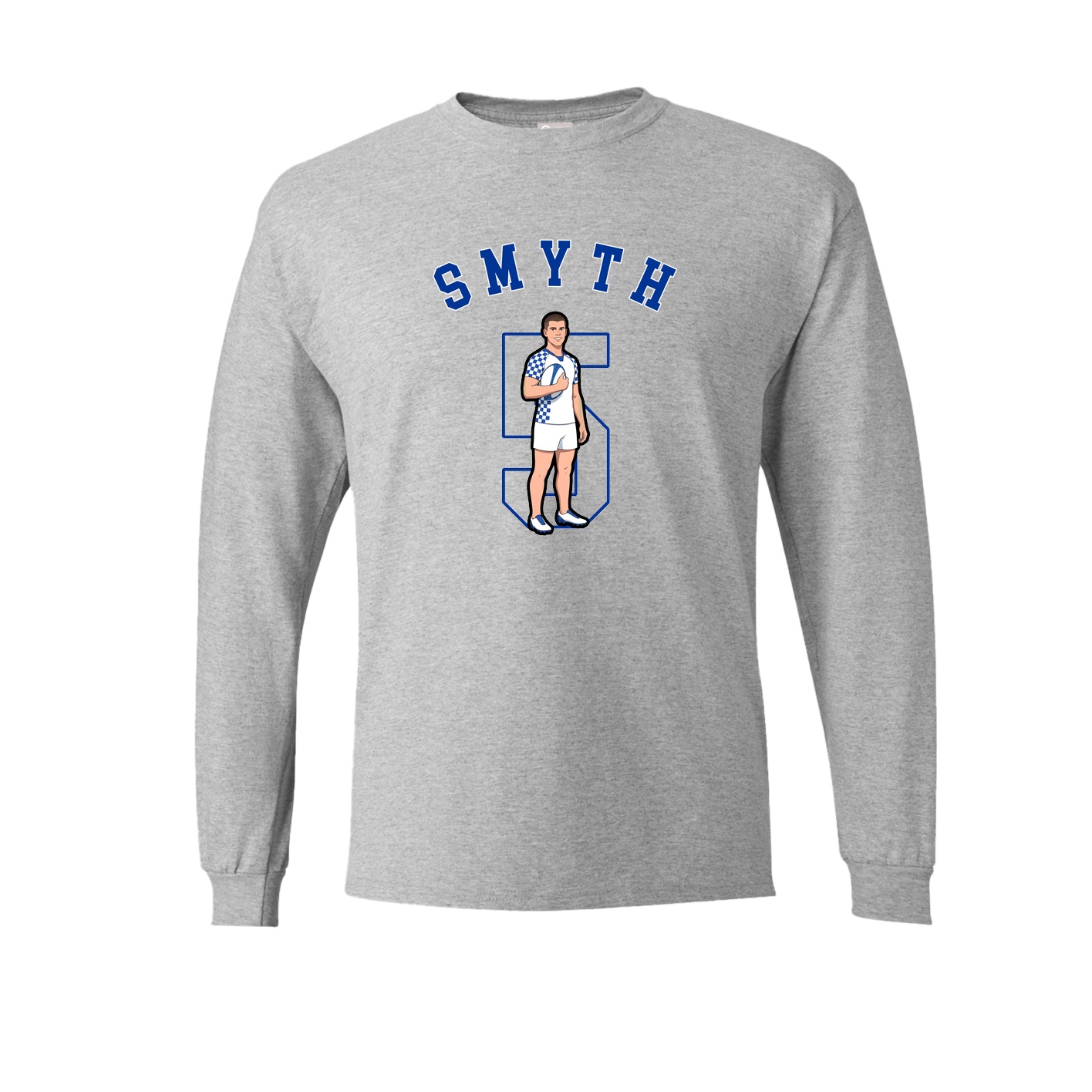 Long Sleeve Tee — Shirsey Arch in Grey
