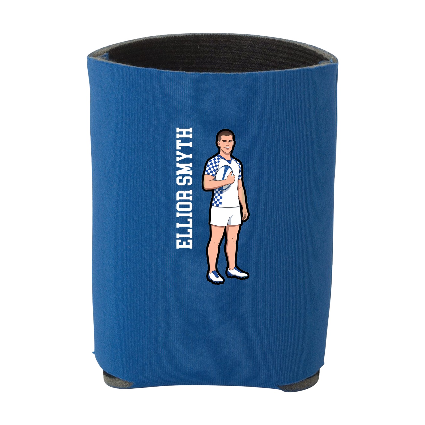Can Holder — Name Vertical in Royal
