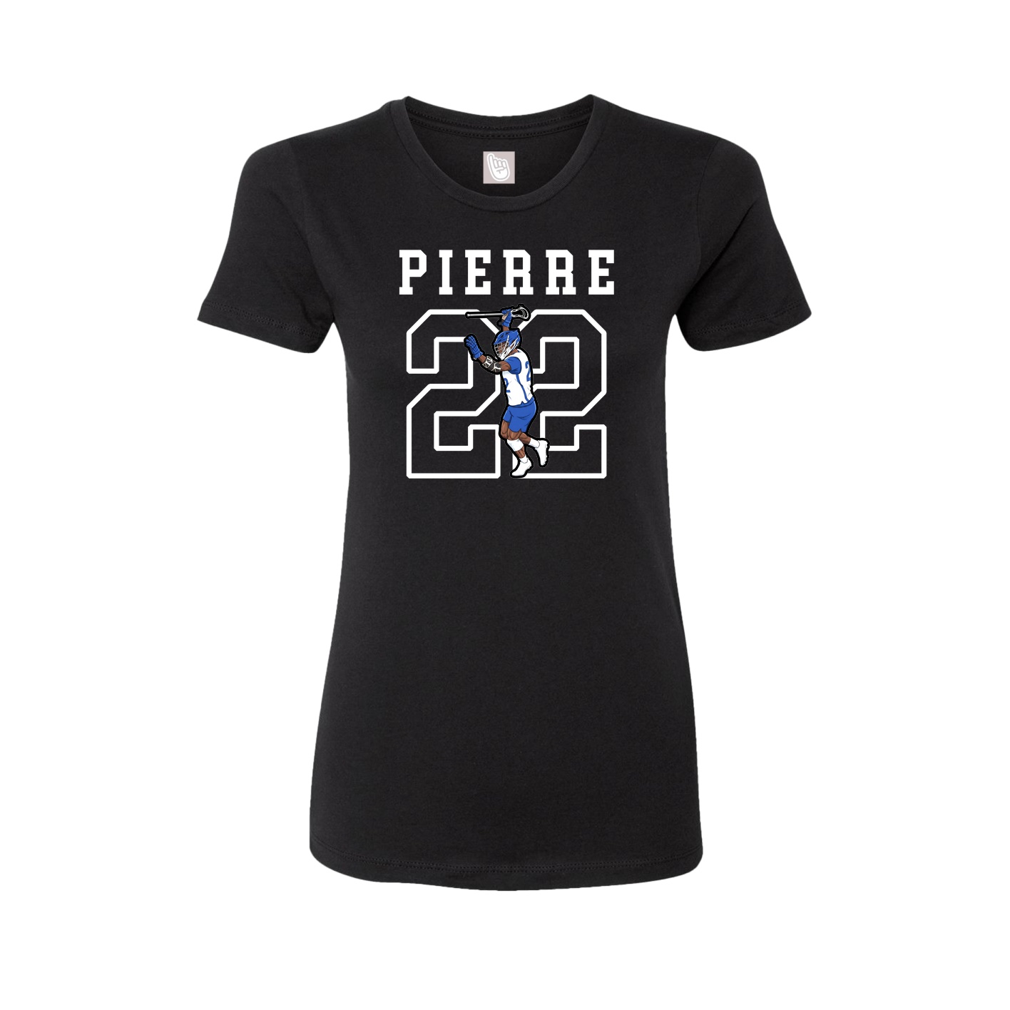Fitted Women's Tee — Shirsey in Black