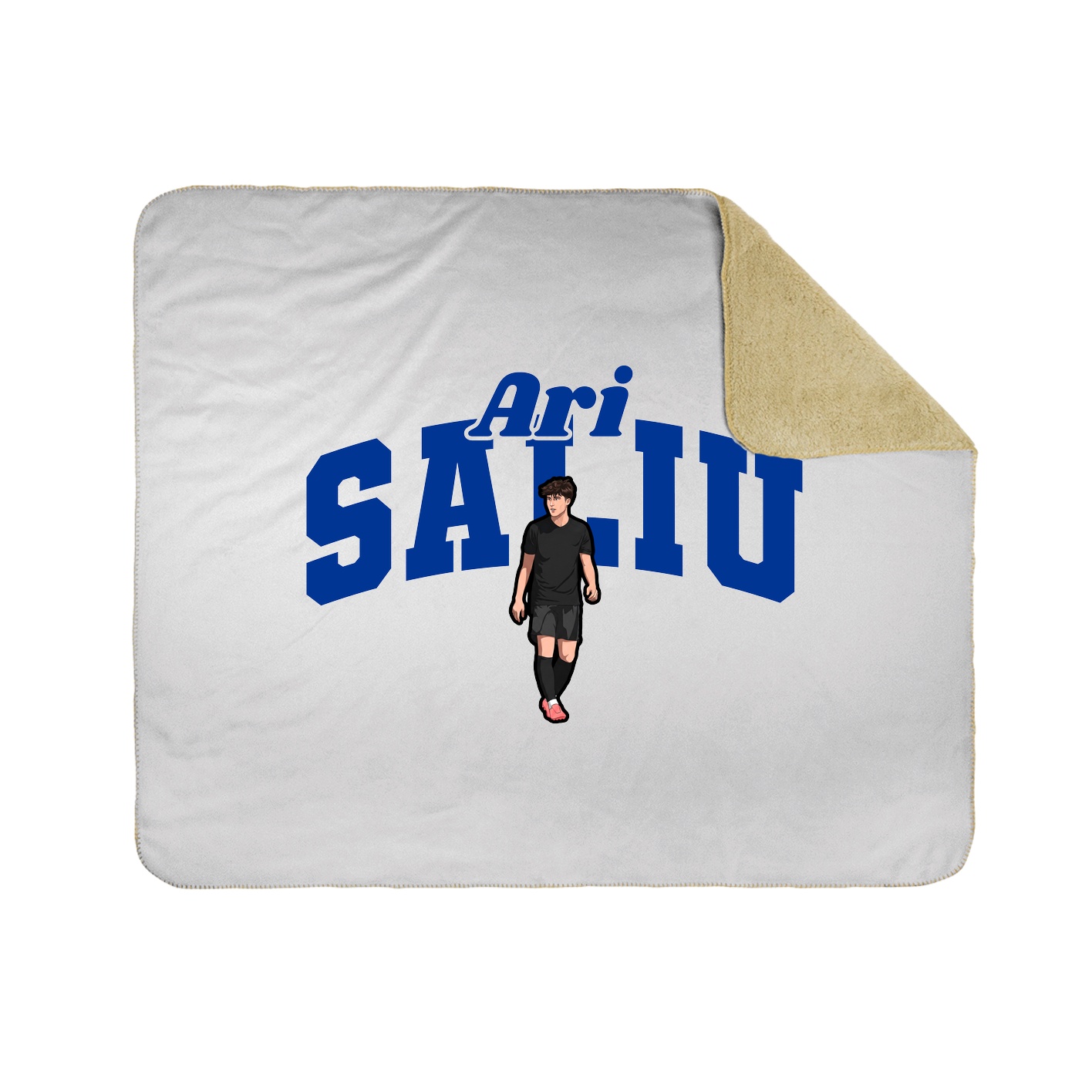 Throw Blanket — Signature Arch in White