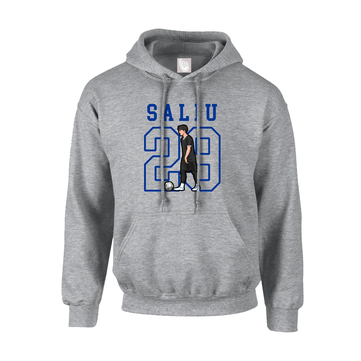 Hoodie — Shirsey in Grey