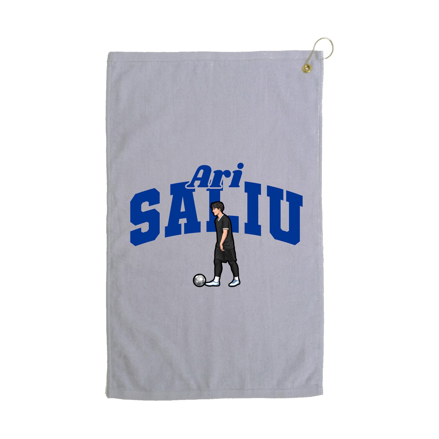 Golf Towel — Signature Arch in Grey
