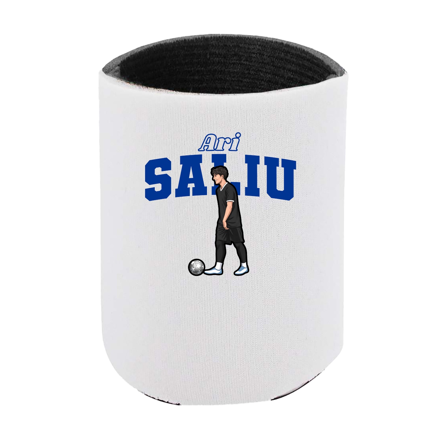 Can Holder — Name Arch in White