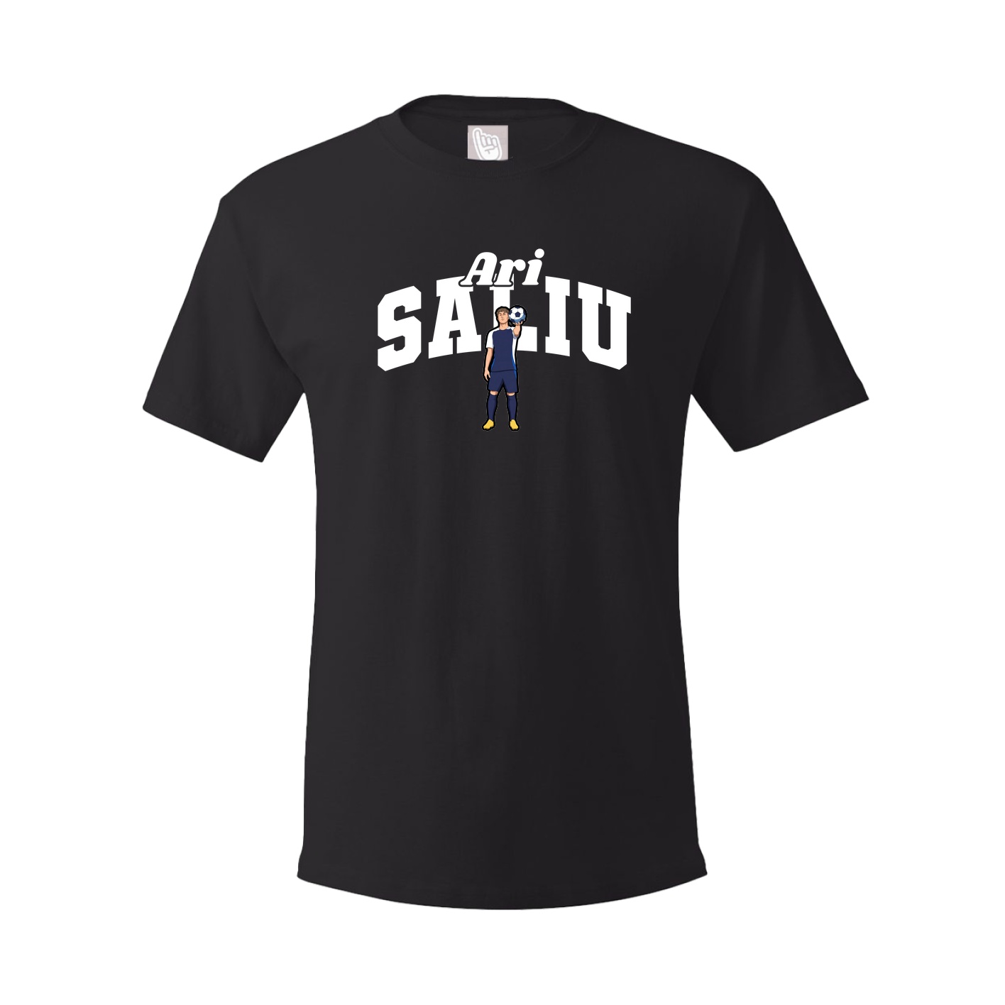 Tee — Signature Arch in Black