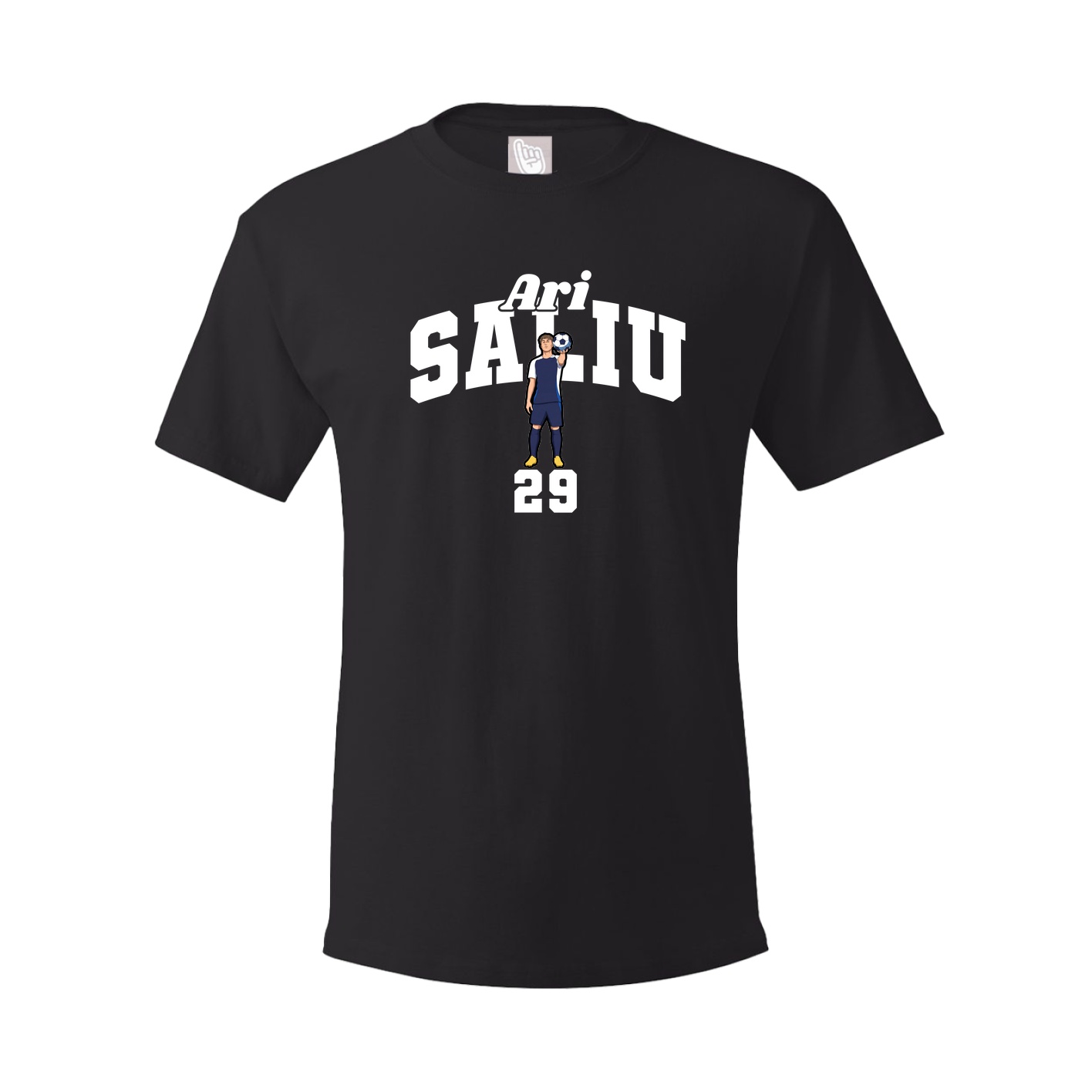 Youth Tee — Signature Arch in Black