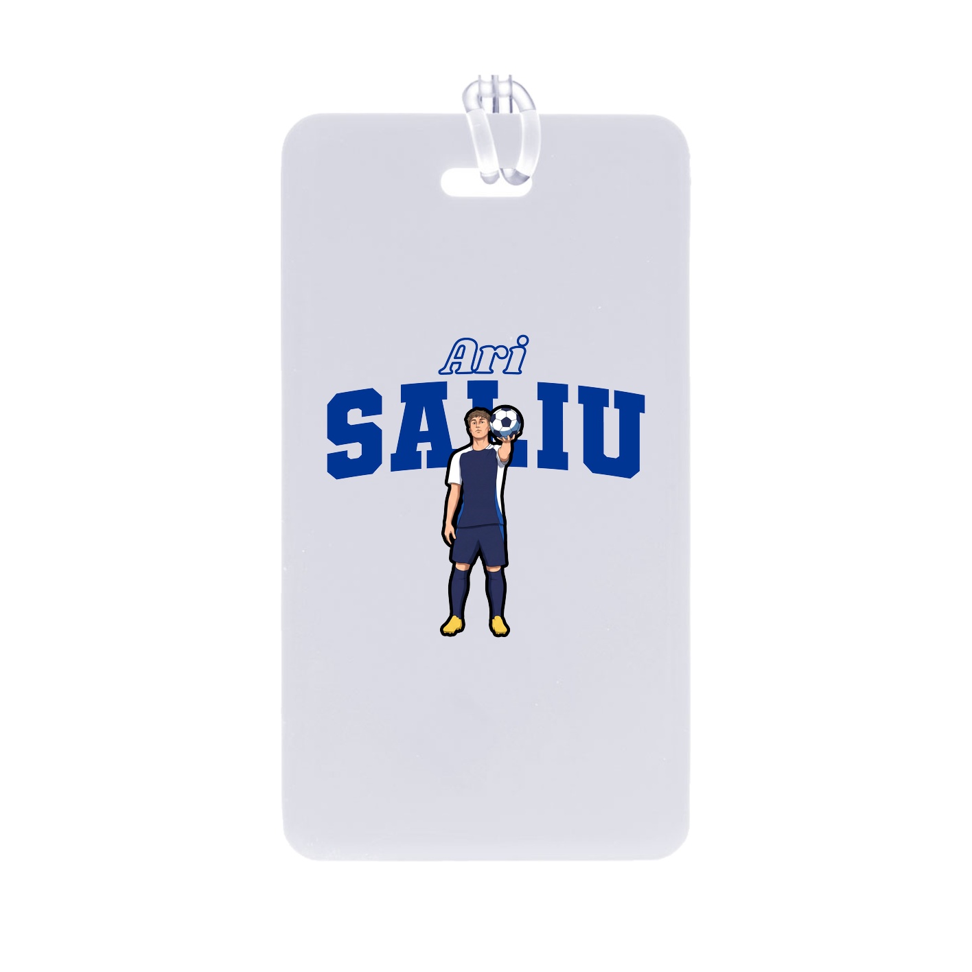 Bag Tag — Name Arch in Classic