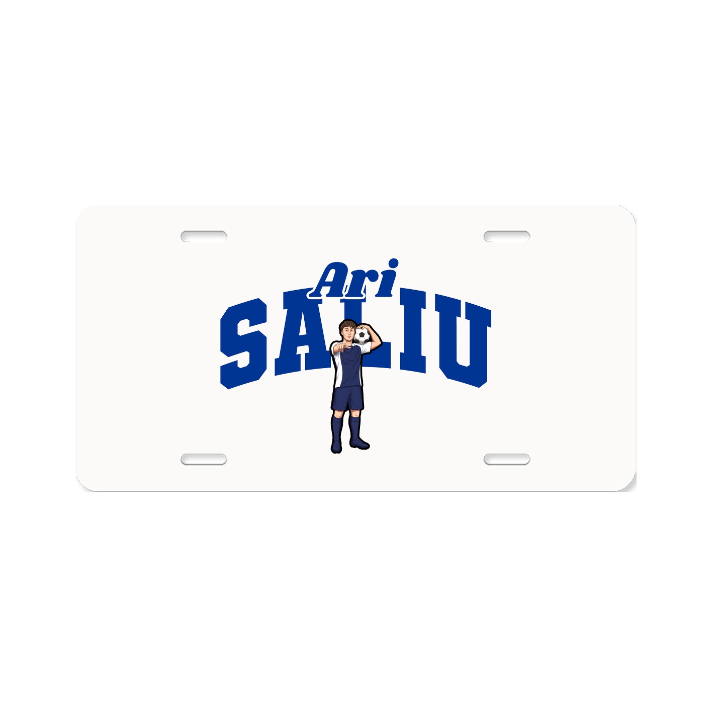 License Plate — Signature Arch in Classic