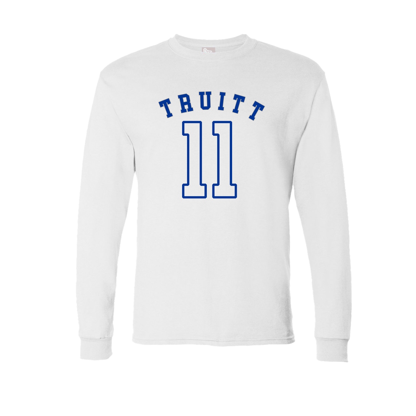 Long Sleeve Tee — Shirsey Arch in White