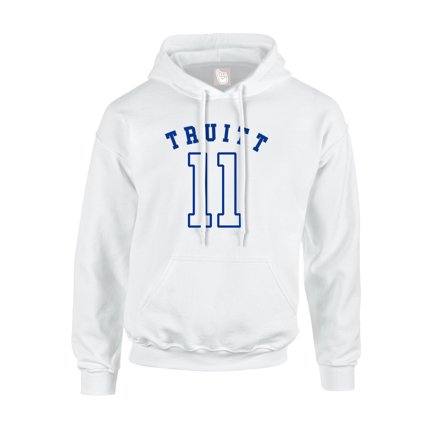 Hoodie — Shirsey Arch in White