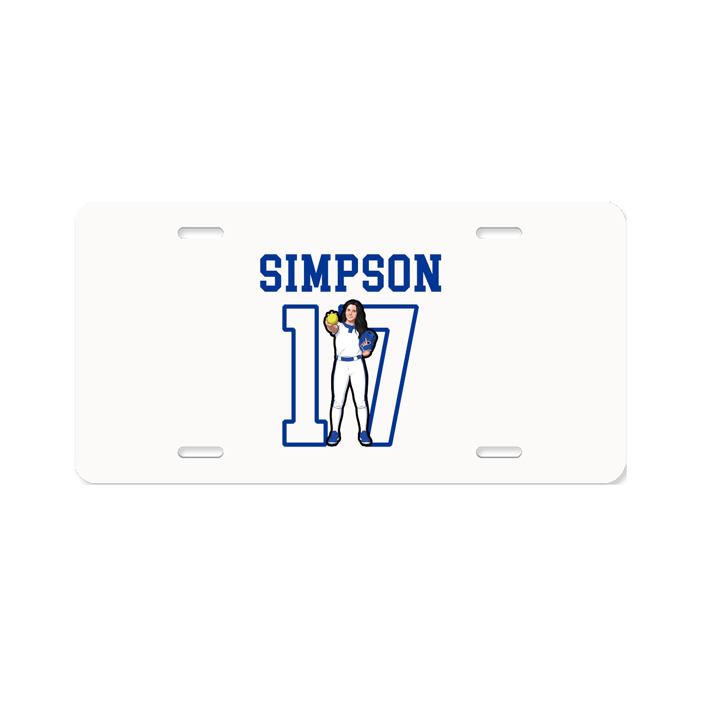 License Plate — Shirsey in Classic