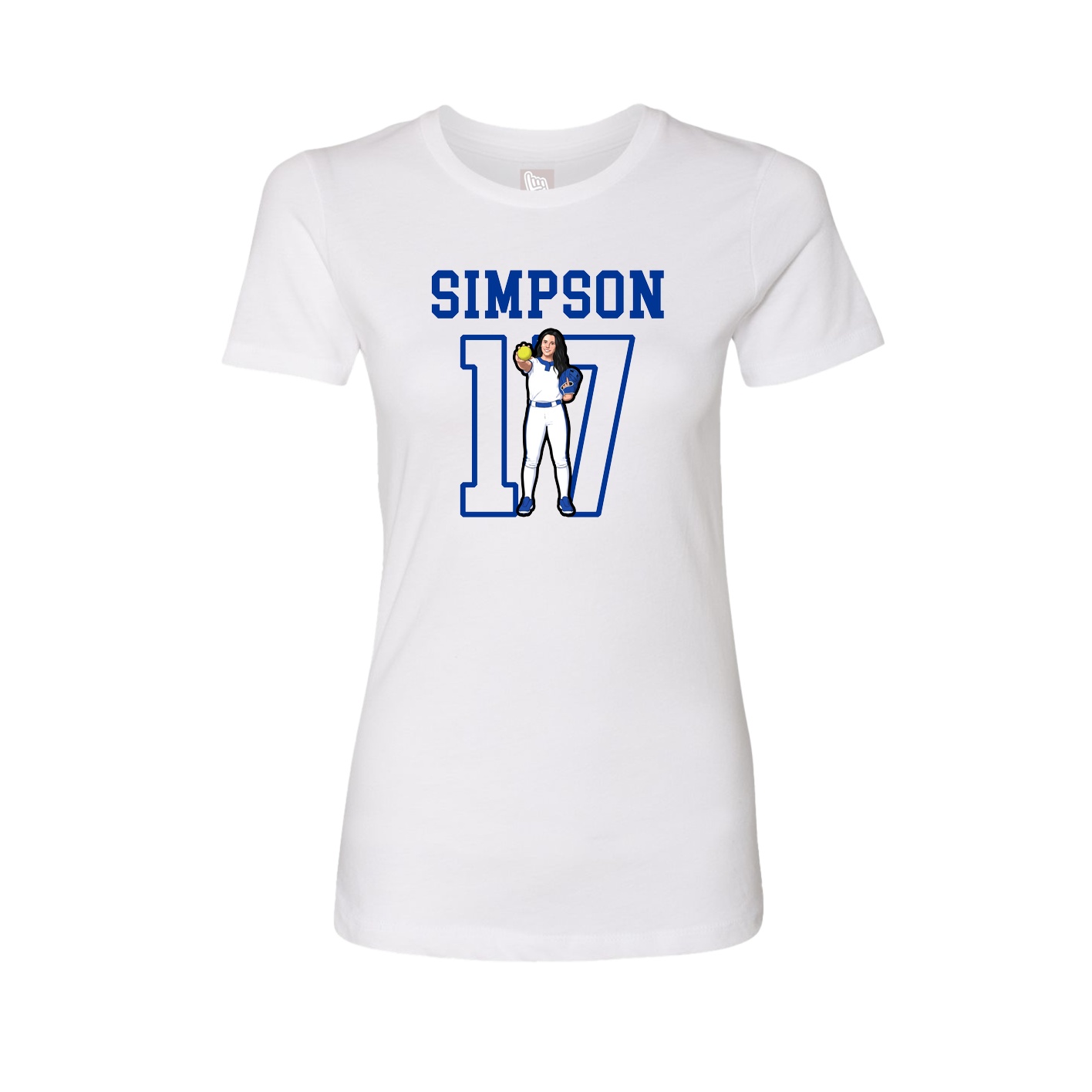 Fitted Women's Tee — Shirsey in White