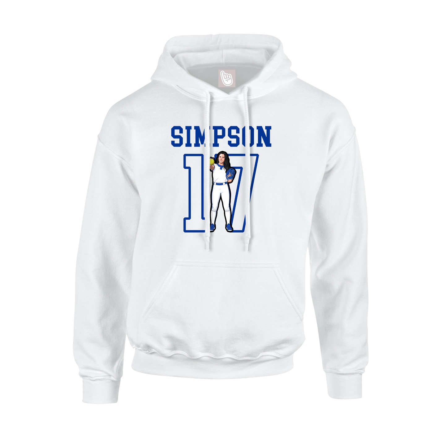 Youth Hoodie — Shirsey in White