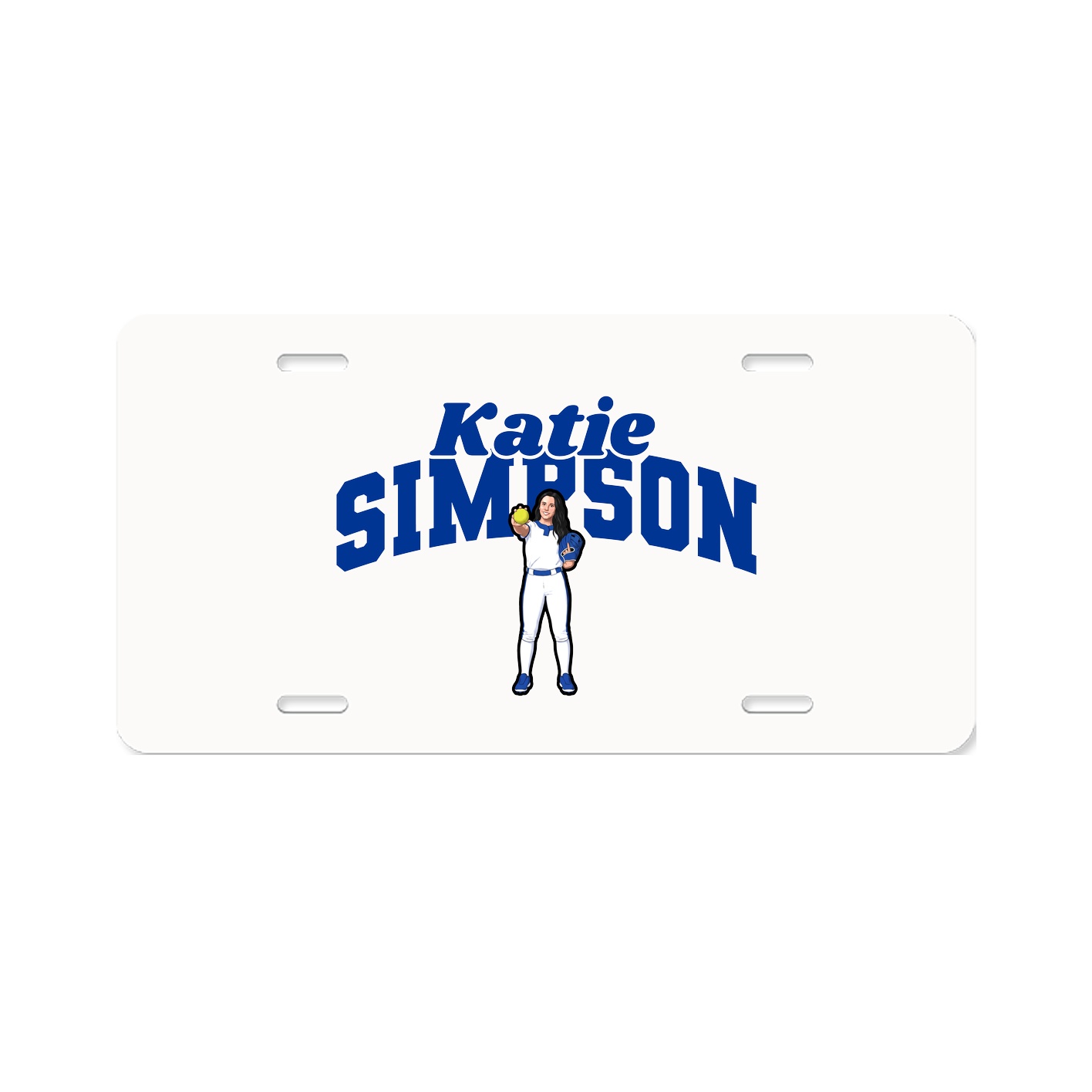 License Plate — Signature Arch in Classic