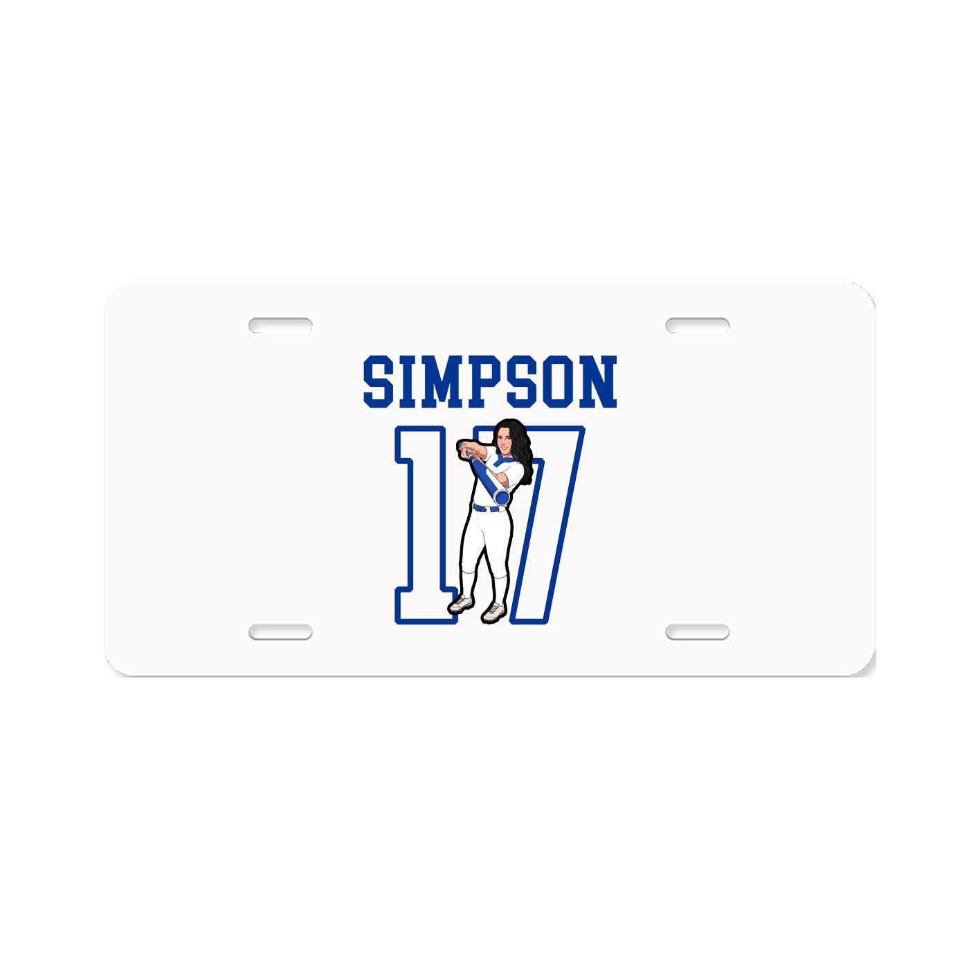 License Plate — Shirsey in Classic