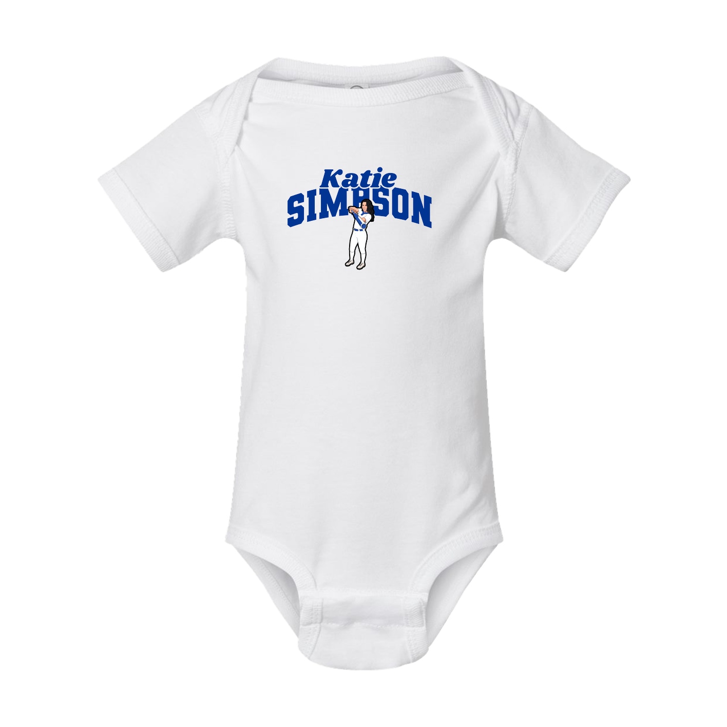 Baby Onesie — Signature Arch in White