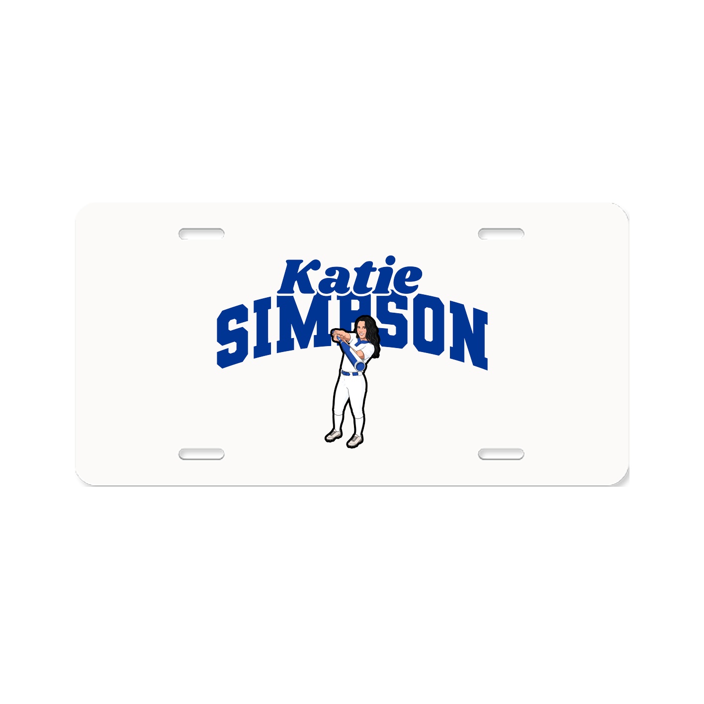 License Plate — Signature Arch in Classic