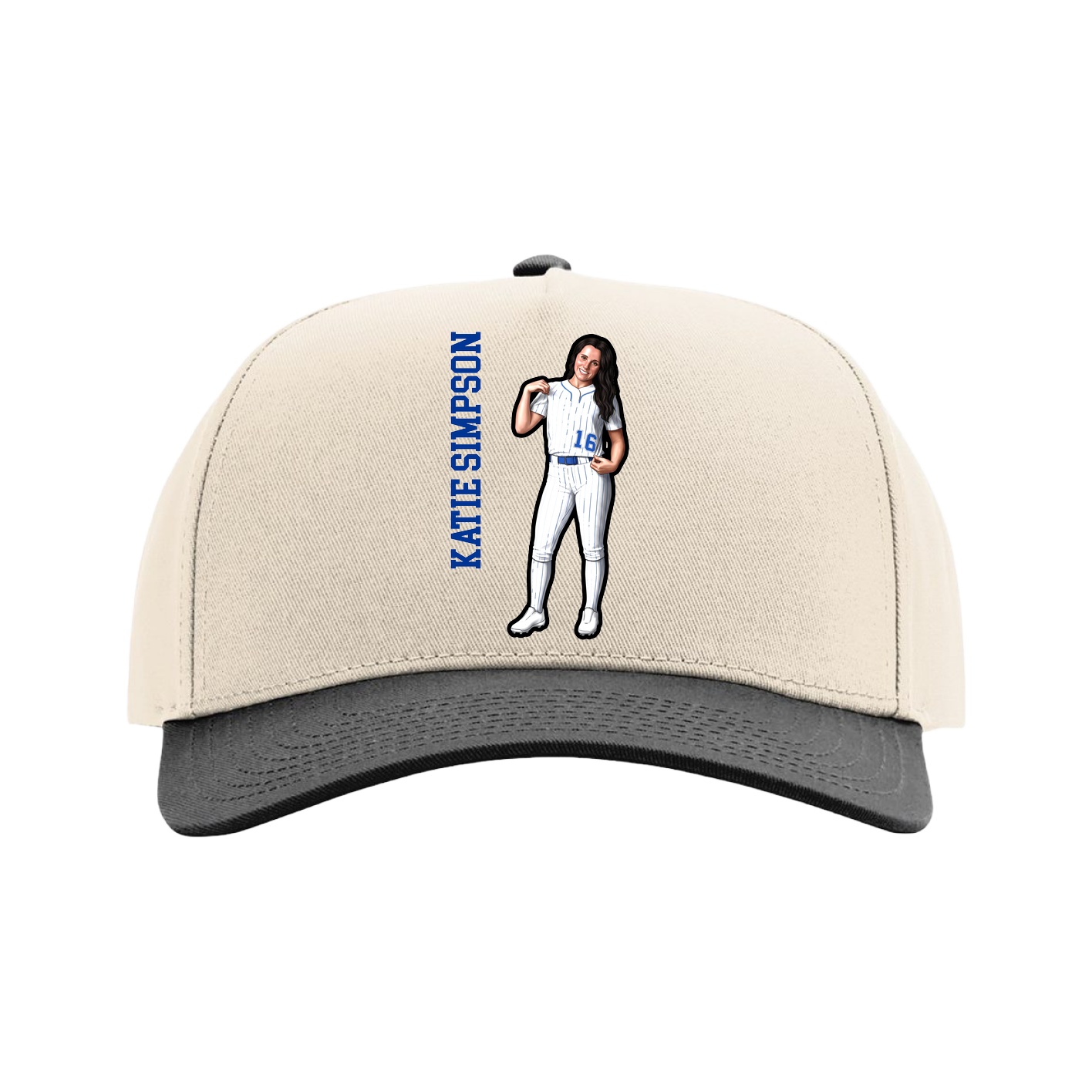 Full Fabric Five-Panel Champ Cap