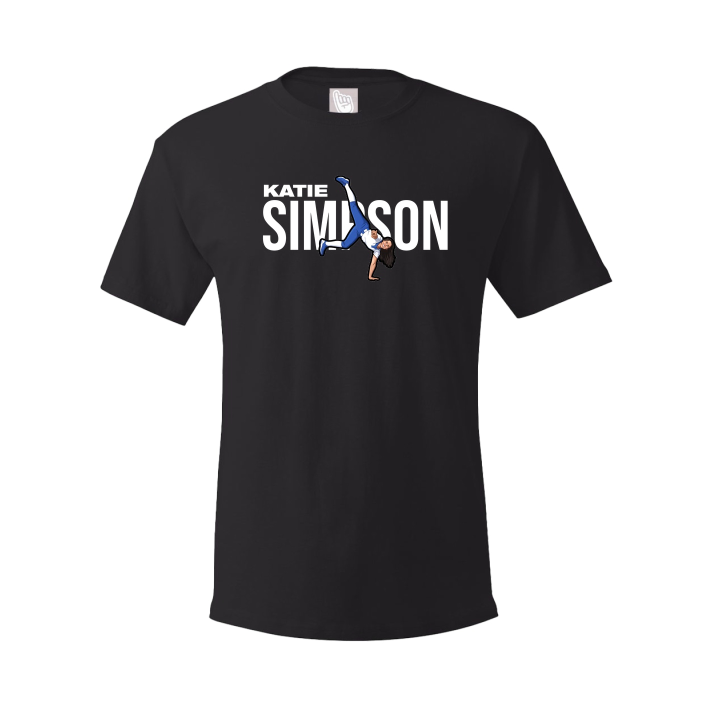 Youth Tee — Player Name in Black