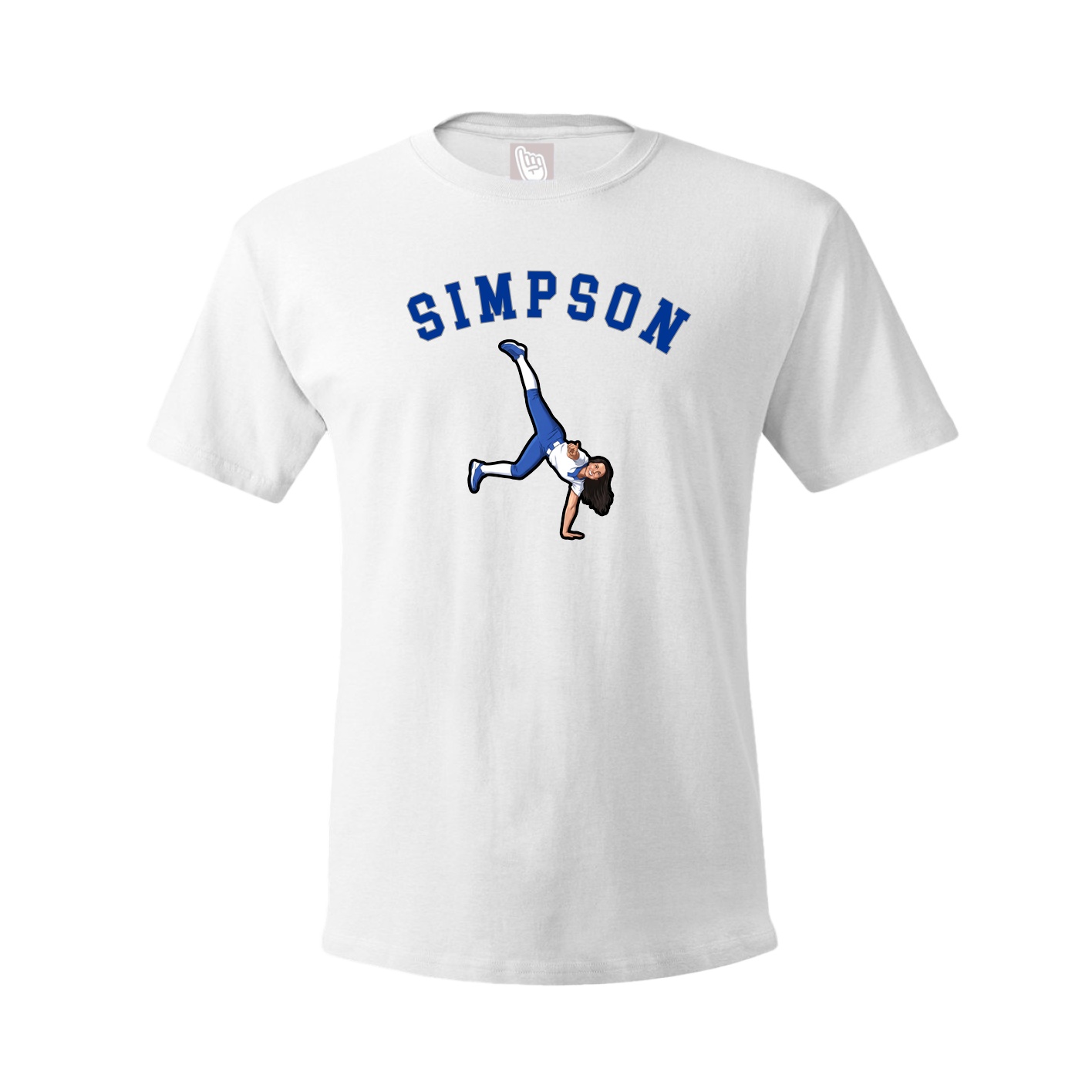Youth Tee — Shirsey Arch in White