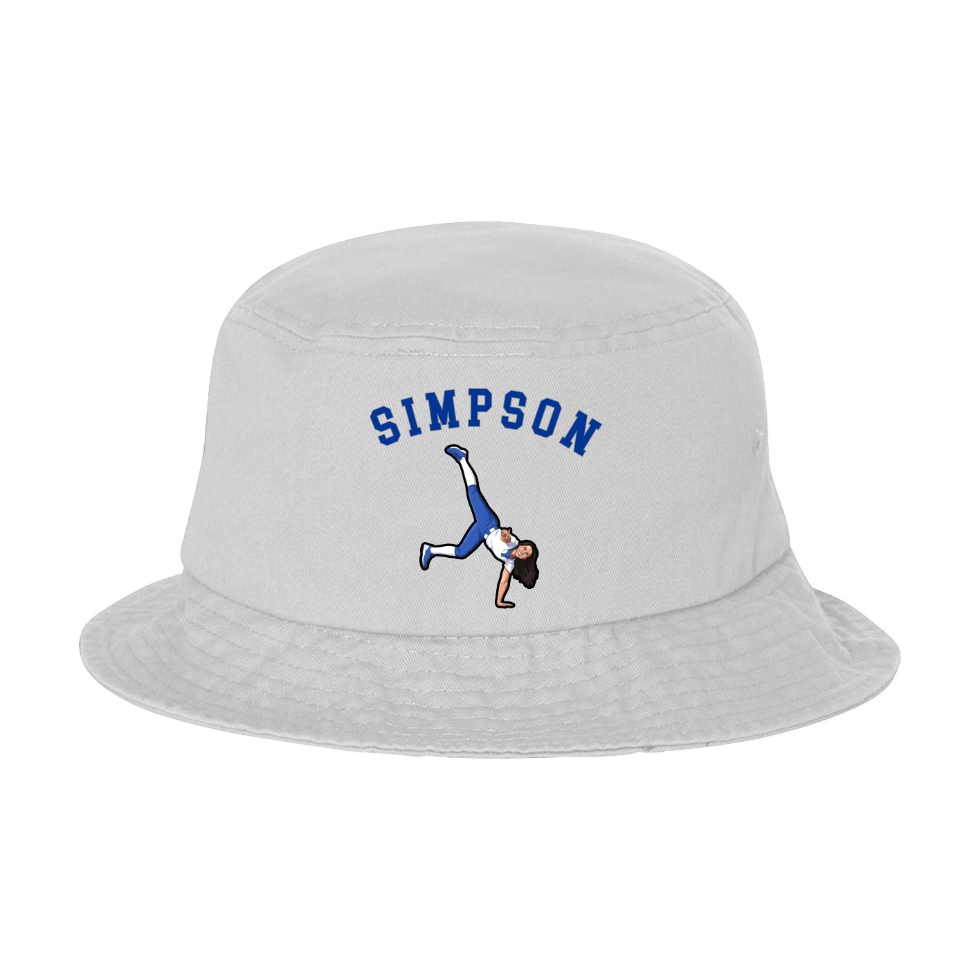 Bucket Cap — Shirsey Arch in White