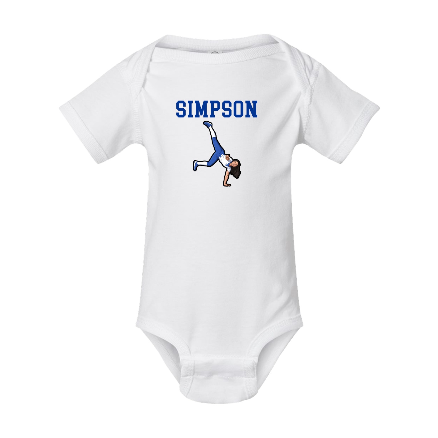 Baby Onesie — Shirsey in White