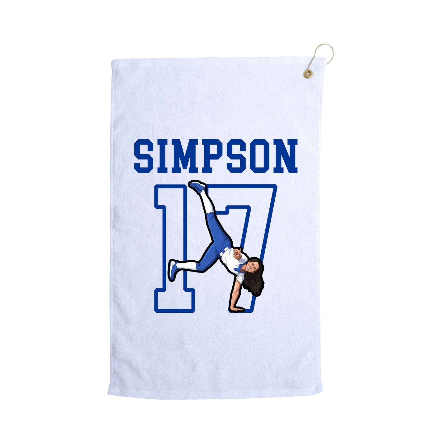 Golf Towel — Shirsey in White