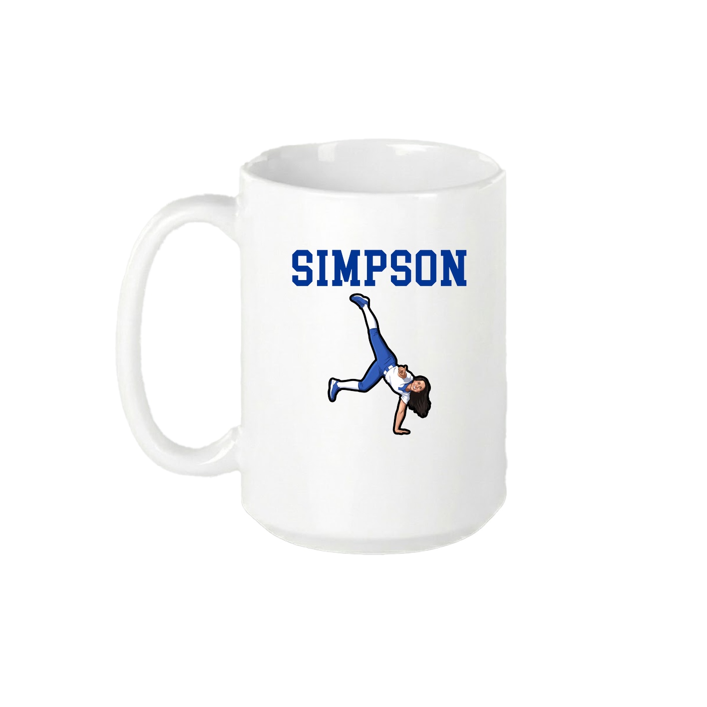 15oz Coffee Mug — Shirsey in White