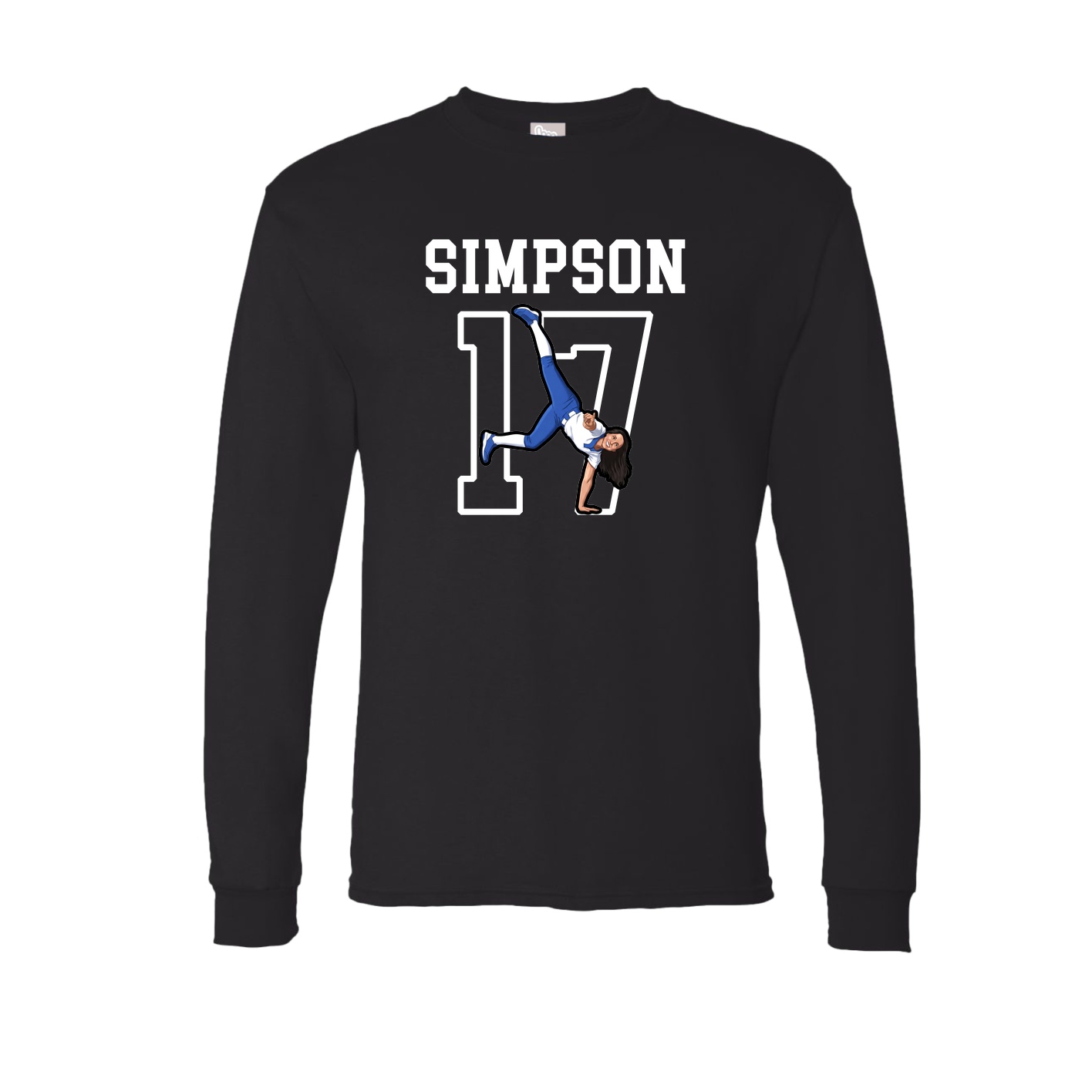 Long Sleeve Tee — Shirsey in Black