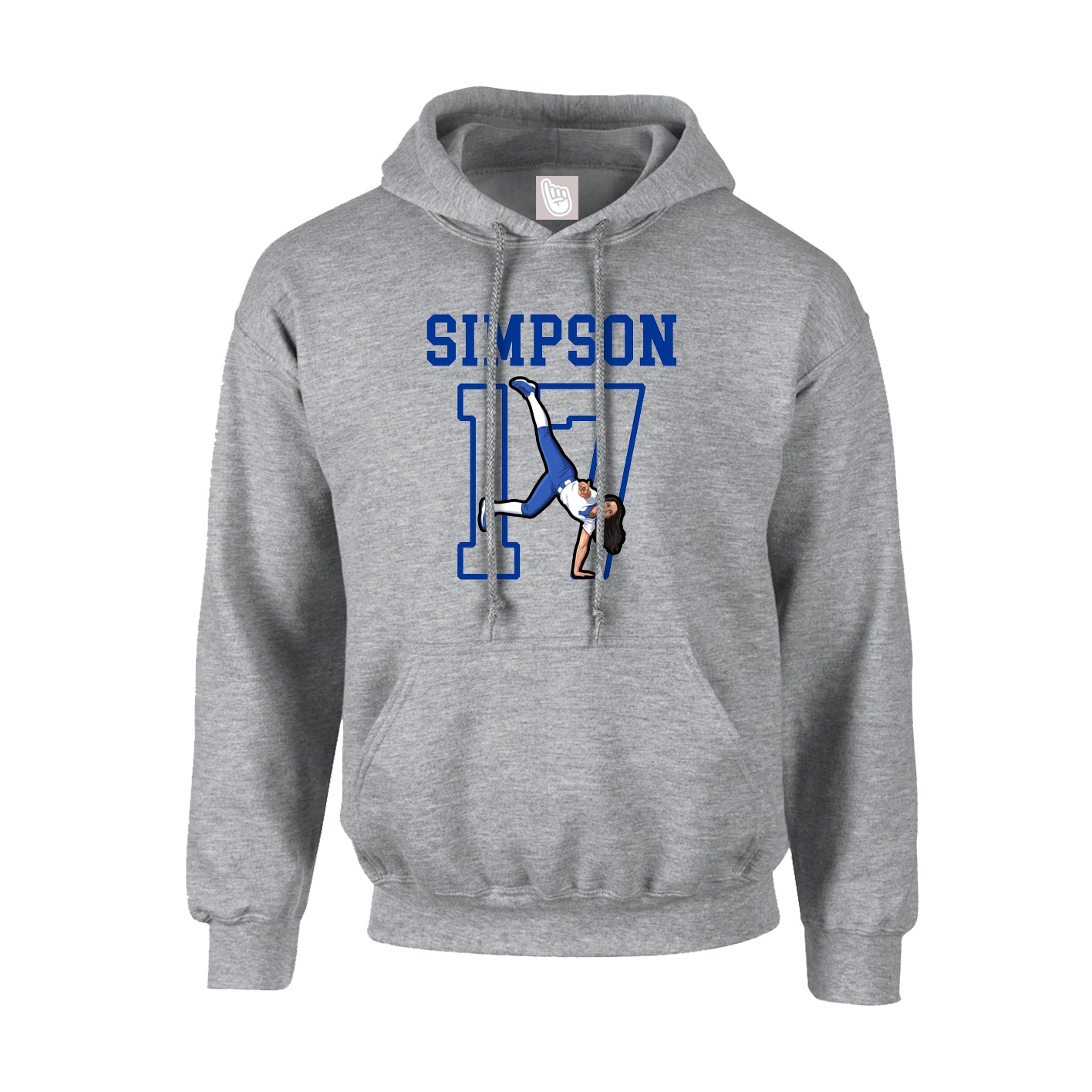 Hoodie — Shirsey in Grey