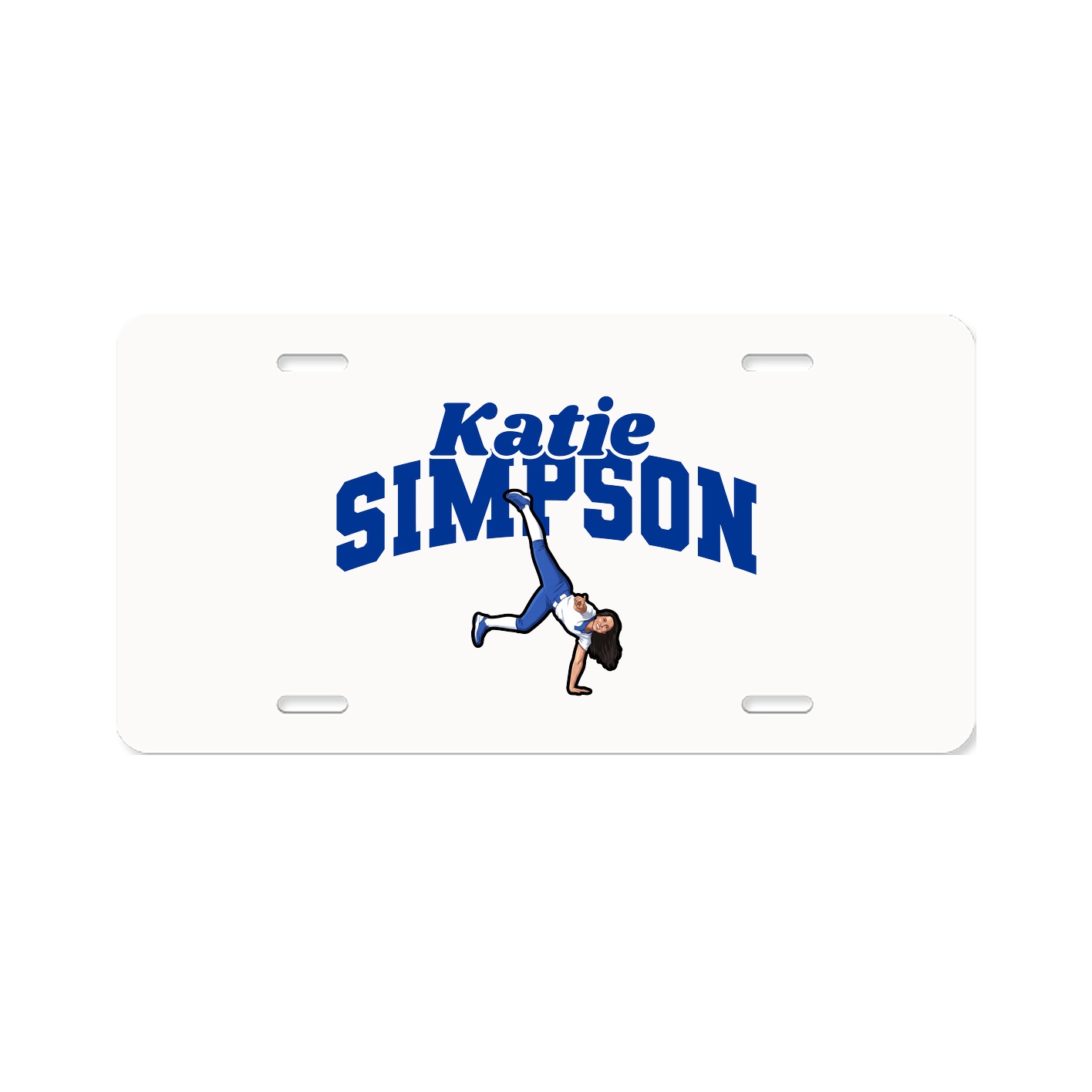 License Plate — Signature Arch in Classic