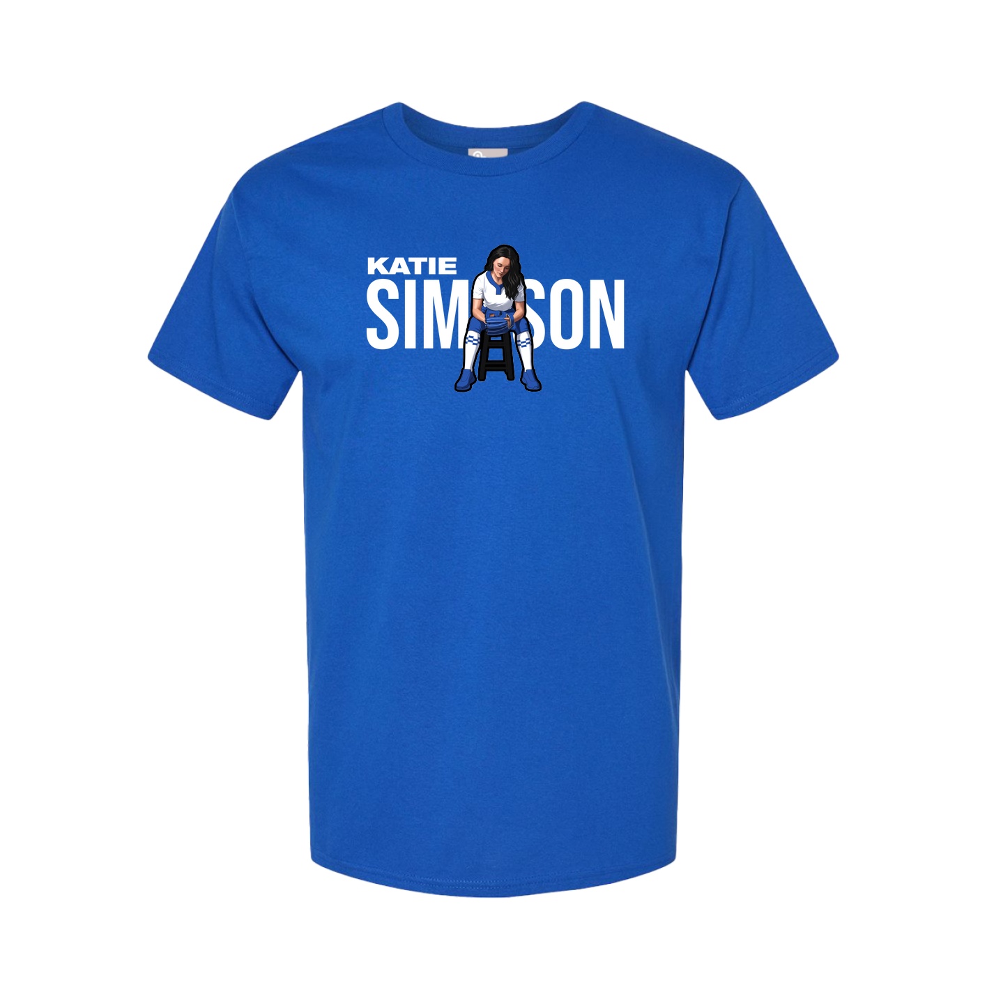 Tee — Player Name in Royal