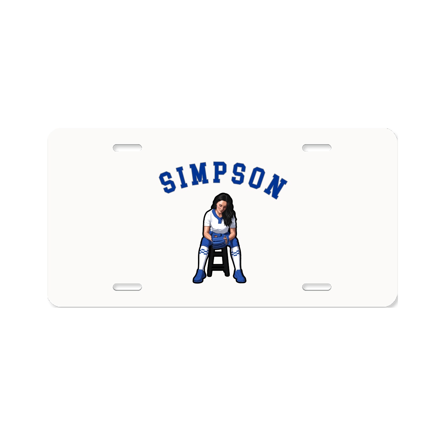 License Plate — Shirsey Arch in Classic