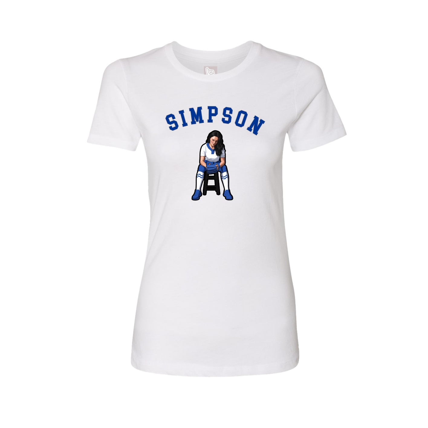 Womens Tee — Shirsey Arch in White