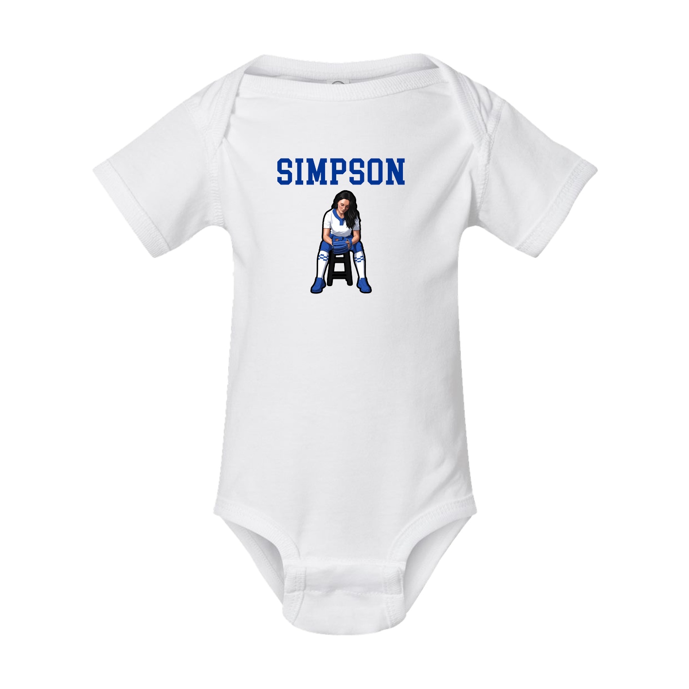 Baby Onesie — Shirsey in White