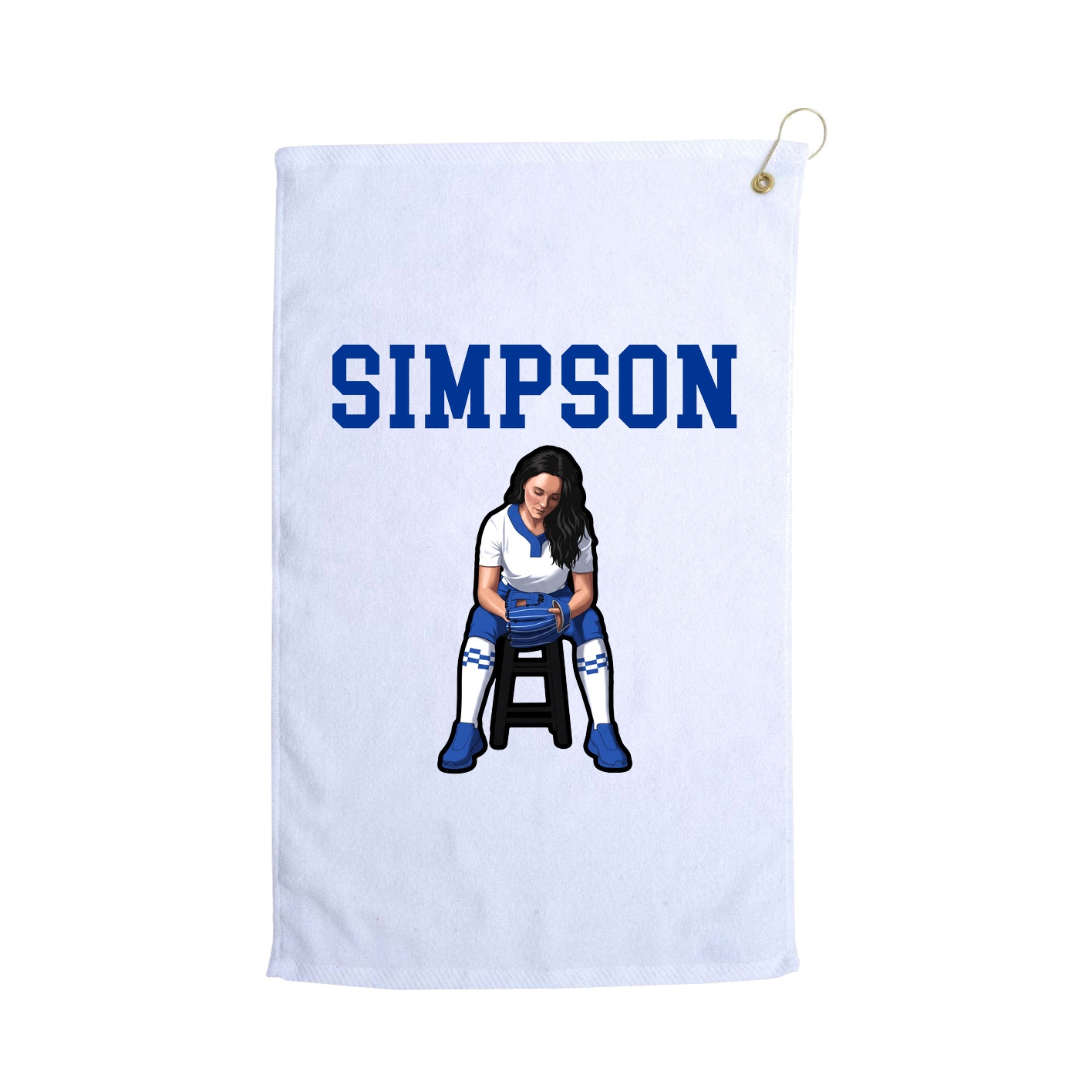 Golf Towel — Shirsey in White