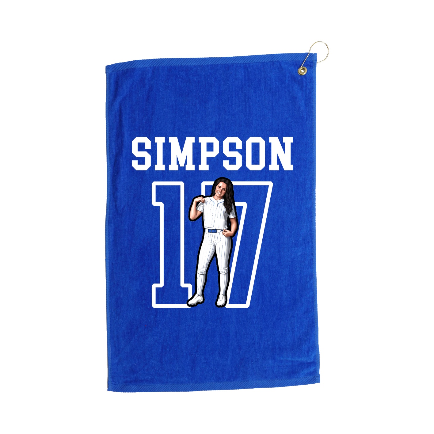 Golf Towel — Shirsey in Royal