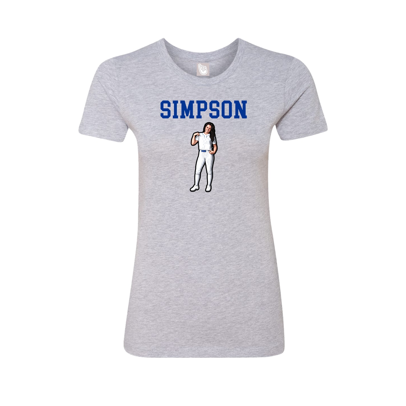 Womens Tee — Shirsey in Grey