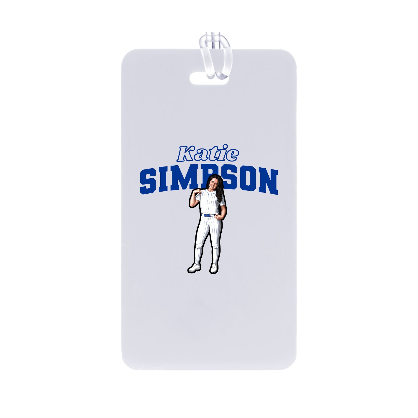 Bag Tag — Name Arch in Classic