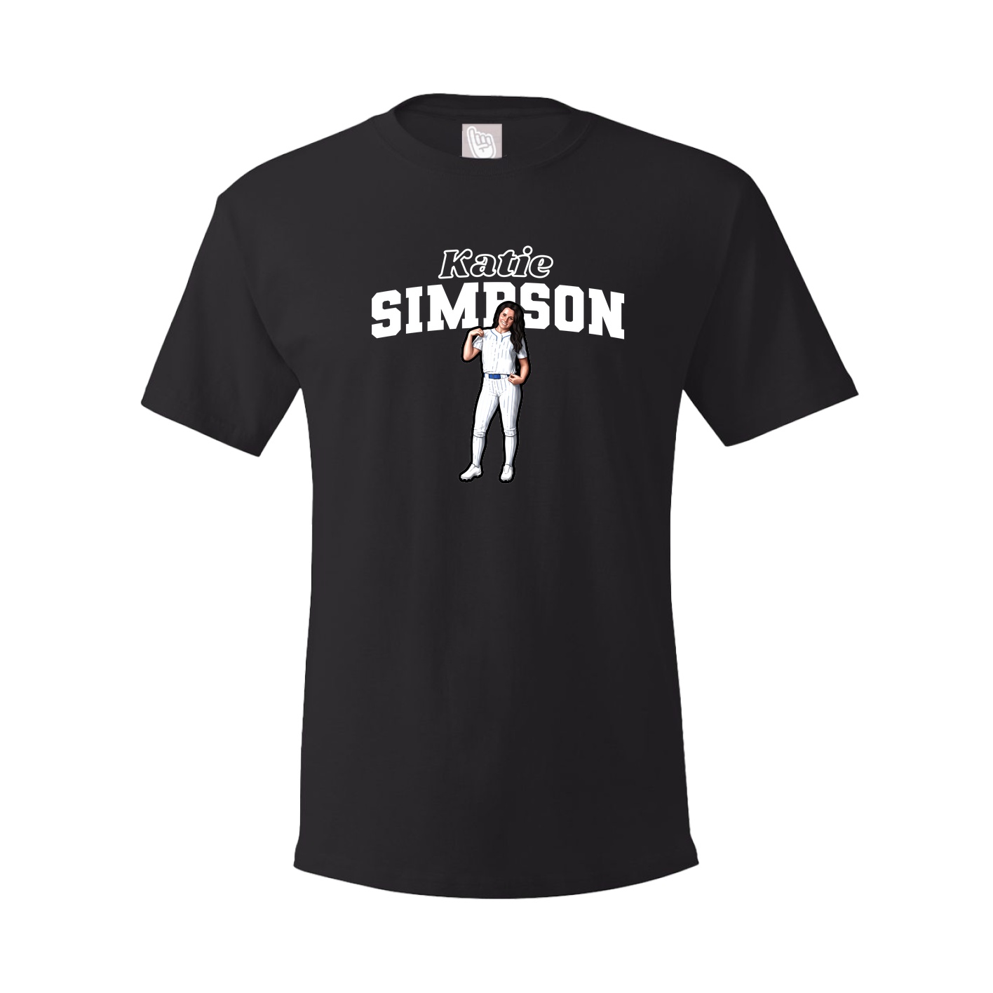 Tee — Name Arch in Black