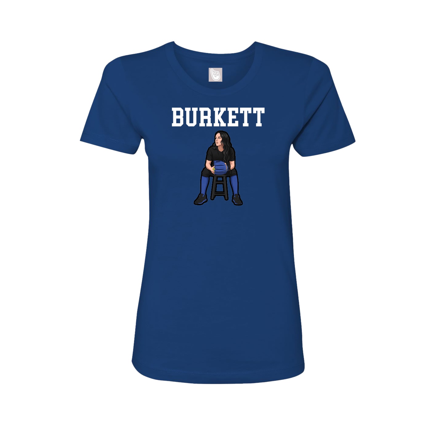 Fitted Women's Tee — Shirsey in Royal