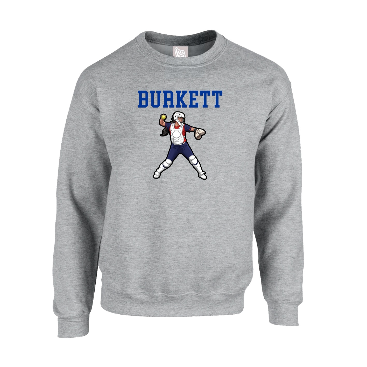 Fleece Crew — Shirsey in Grey