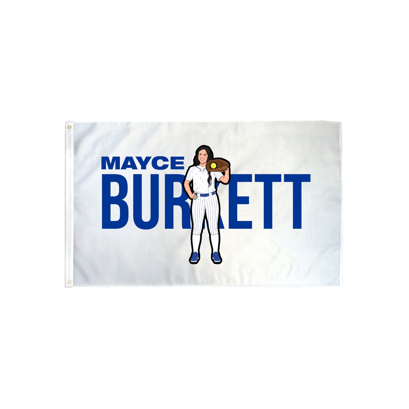 3x5 Flag — Player Name in Classic