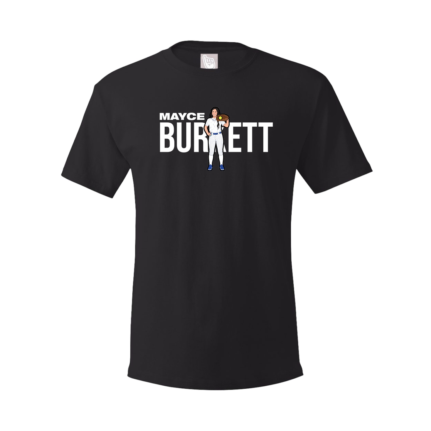 Tee — Player Name in Black