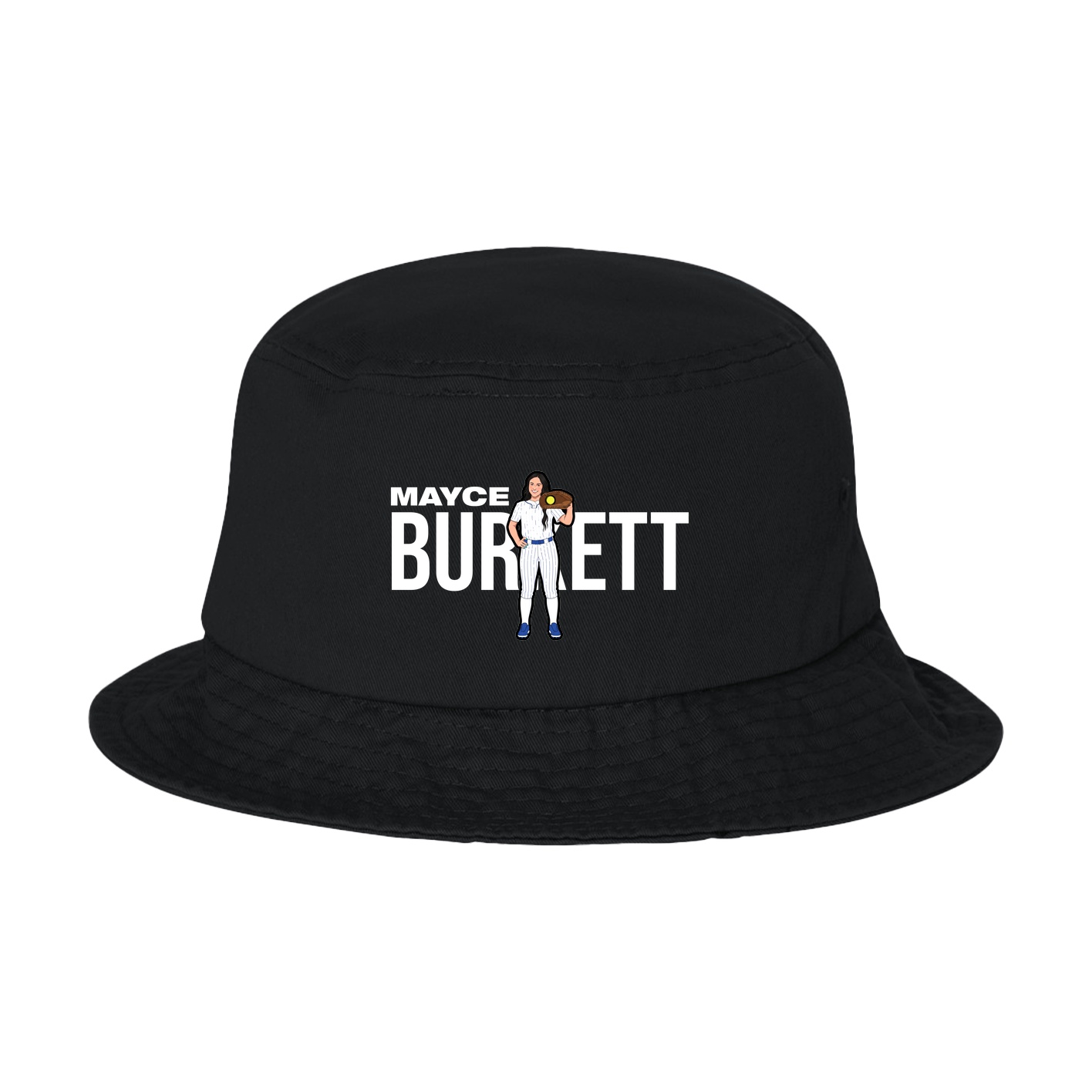 Bucket Cap — Player Name in Black